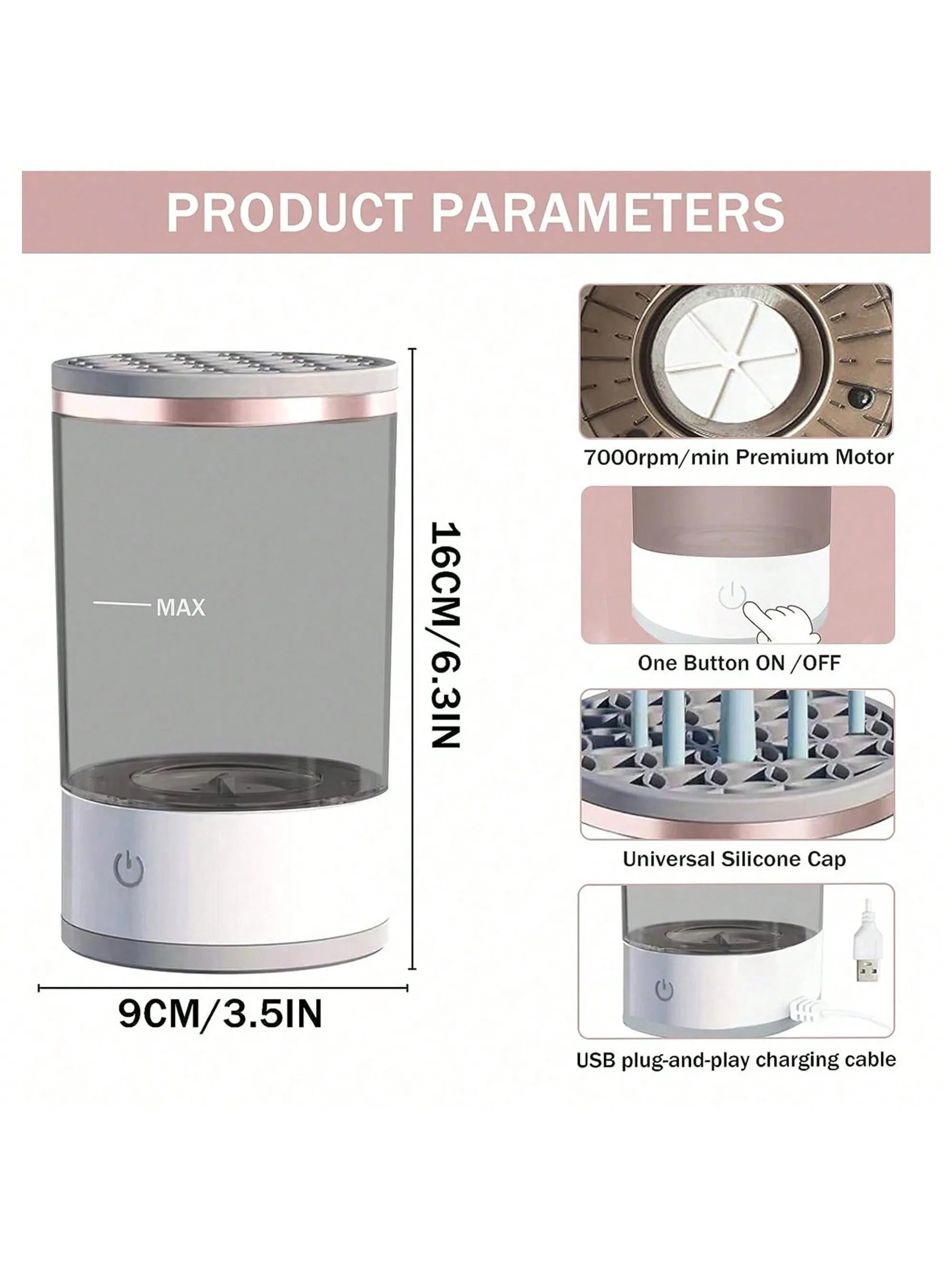 Elektryczna Myjka MakeUP